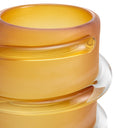 Yellow Glass Vase Eliano