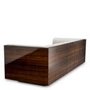 Eucalyptus Veneer Upholstered Sofa Sebastian