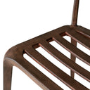 Oxidized Aluminum Dining Chair Quentin
