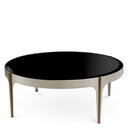 Black Glass Coffee Table S Artemisa