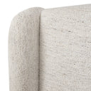 Off-White Upholstered Bed Frame Mellory