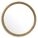 Vintage Brass Mirror Salvi