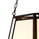 Off-White Fabric Pendant Lamp Moreno