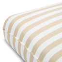Beige Stripes Outdoor Pouf Relax