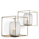Vintage Brass Wall Racks (2) Deco