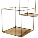 Vintage Brass Wall Racks (2) Deco