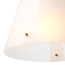 Milk Glass Pendant Trianon