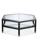 Black Hexagonal Coffee Table Cornelius