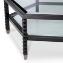 Black Hexagonal Coffee Table Cornelius