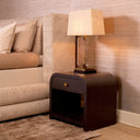 Oak Veneer Nightstand Rhodes