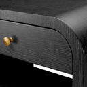 Oak Veneer Nightstand Rhodes