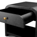 Oak Veneer Nightstand Rhodes