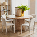 Burl Dining Table Kingsgrove
