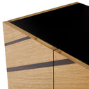 Natural Oak Bar Cabinet Wexford