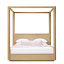 Oak Canopy King Bed Tribeca