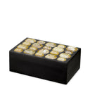 Black Faux Amber Box Lucida