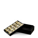 Black Faux Amber Box Lucida