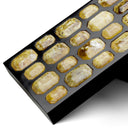 Black Faux Amber Box Lucida