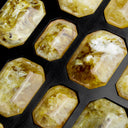 Black Faux Amber Box Lucida