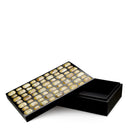 Black Faux Amber Box Lucida