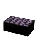 Black Faux Amethyst Box Lucida