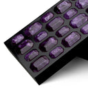 Black Faux Amethyst Box Lucida