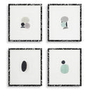 Abstract Minimalist Artwork Set (4) Prints