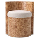 Light Brown Burl Chair Arcadia