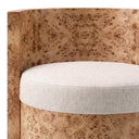 Light Brown Burl Chair Arcadia
