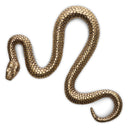Brass Decorative Object Serpent