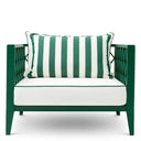 Metal Outdoor Armchair Ocean Club