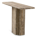 Travertine Console Table Norrington