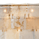 Rectangular Brass Chandelier Laurent