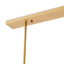 Rectangular Brass Chandelier Laurent