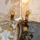 Rectangular Brass Chandelier Laurent