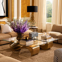 Rectangular Glass Coffee Table Chambertin