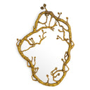 Brass Framed Wall Mirror Fiora