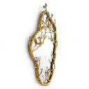 Brass Framed Wall Mirror Fiora