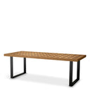 Oak Veneer Dining Table Rubicon