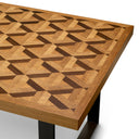 Oak Veneer Dining Table Rubicon
