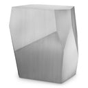 Brushed Steel Side Table Ramiro