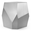 Brushed Steel Side Table Ramiro