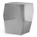 Brushed Steel Side Table Ramiro