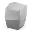 Brushed Steel Side Table Ramiro