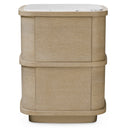 2-Drawer Oak Nightstand S Cabana
