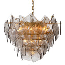 Smoke Glass Chandelier Biltmore