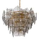 Smoke Glass Chandelier Biltmore