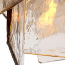 Smoke Glass Chandelier Biltmore