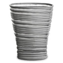 Gray Glass Vase Ashby
