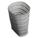 Gray Glass Vase Ashby